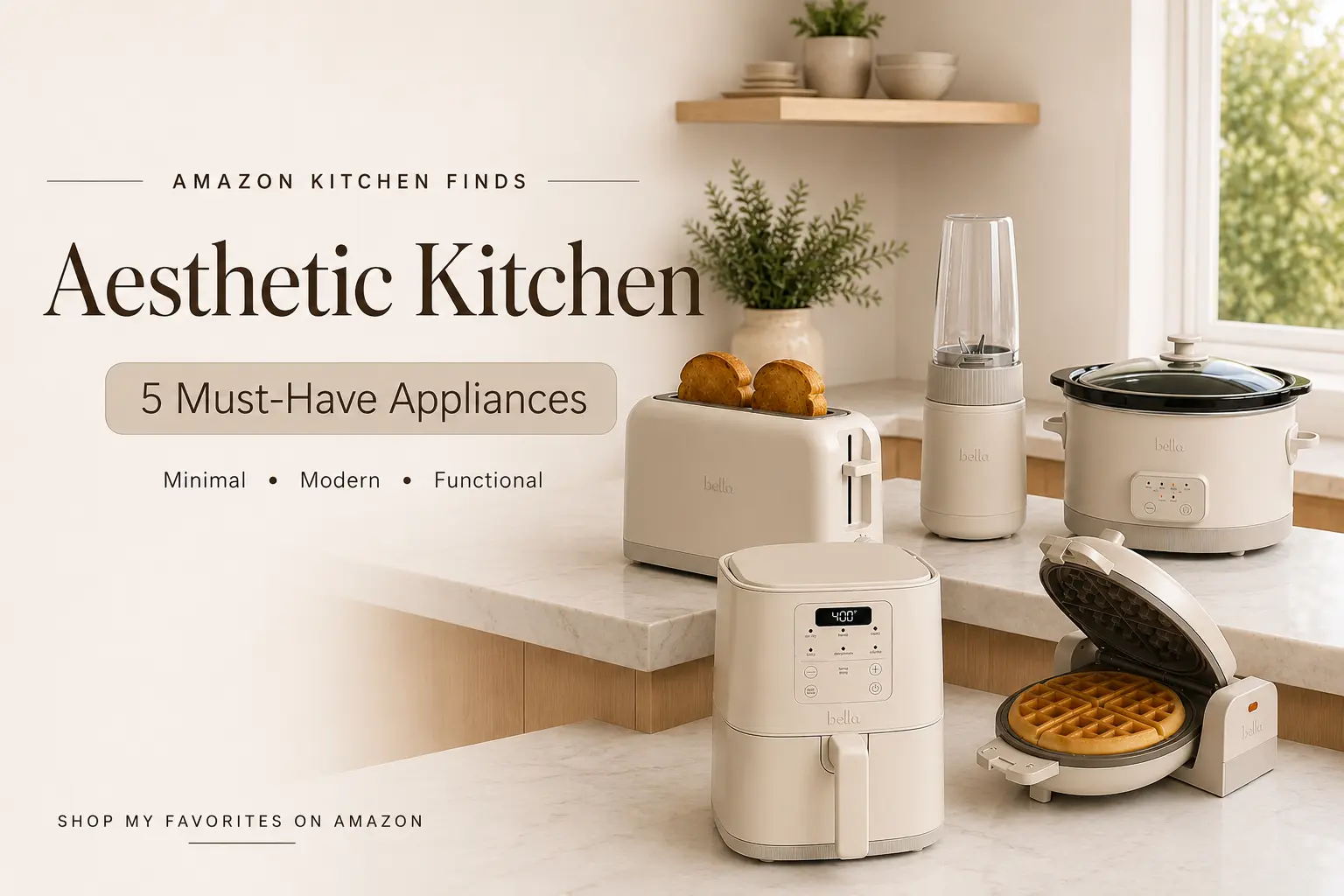 Aesthetic Kitchen Appliances